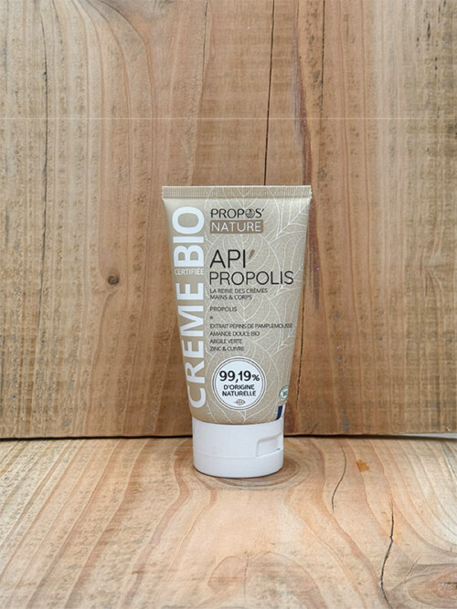 Crème bio à la propolis