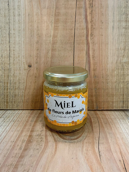 Miel de fleurs de Marais de 250g