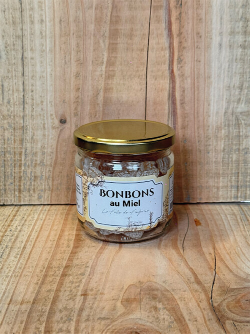 Bonbons au miel pot de 250g